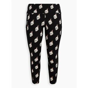 TORRID Flaming Skull Wicking Active Legging